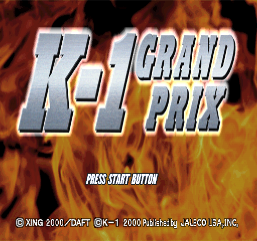 K-1 Grand Prix screenshot 4 for Playstation